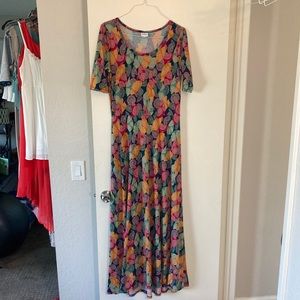 NWOT Lularoe Full Length ANA dress